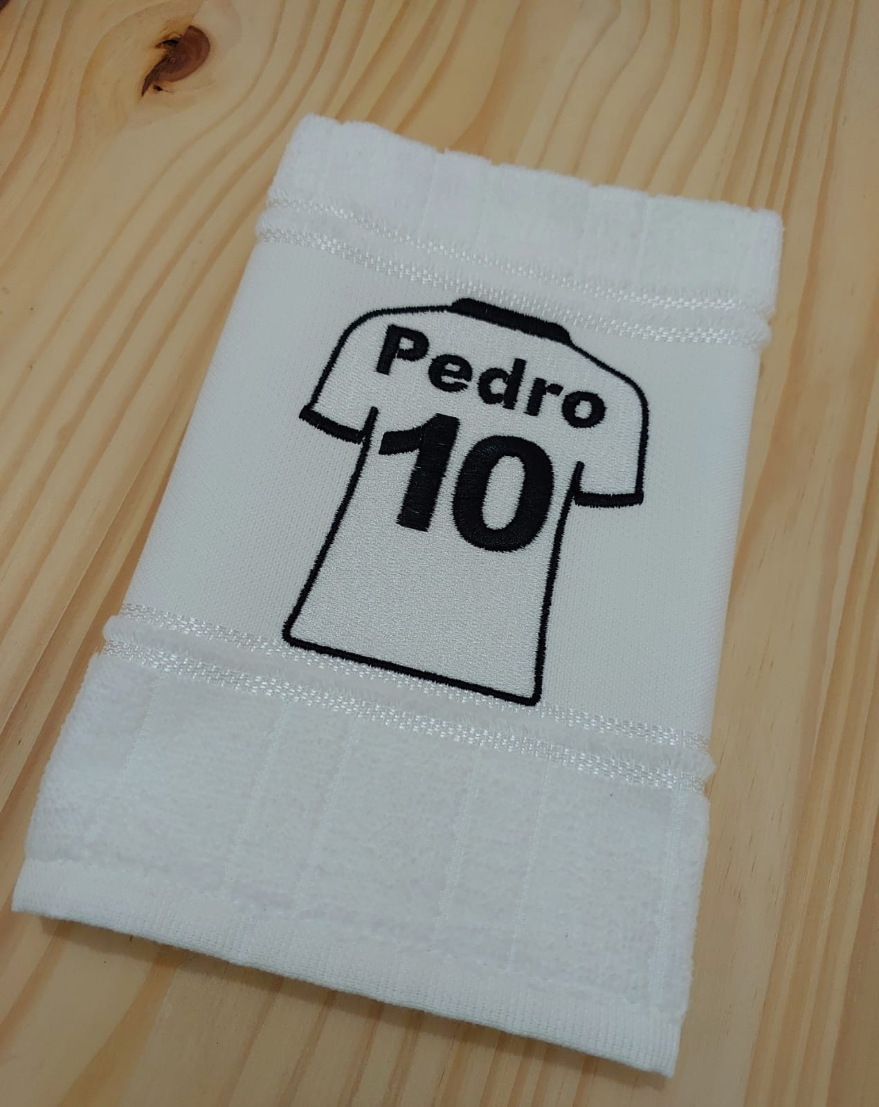 Toalha Camisa Futebol Personalizada com SEU NOME e NÚMERO Bordada - Lavabo